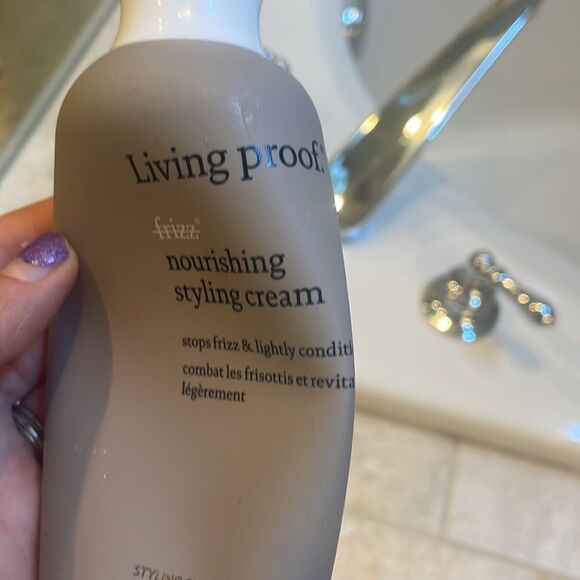 LIVING Proof Nourishing Styling Cream. It’s half full - Picture 3 of 8